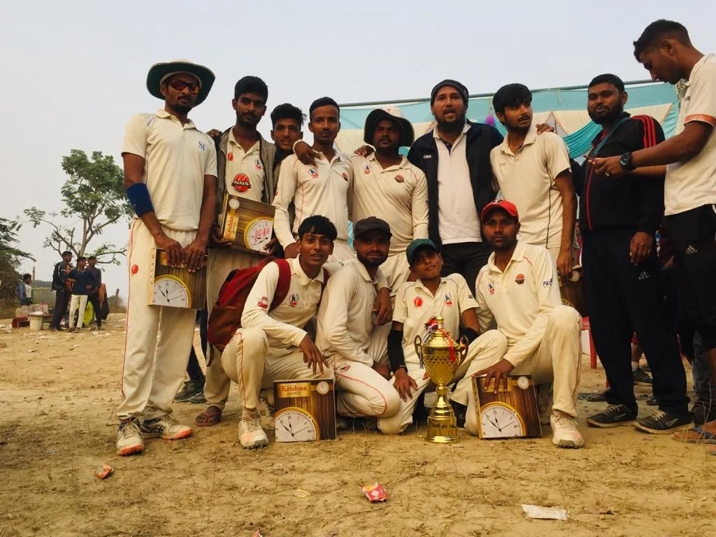 डीघ  गांव में क्रिकेट प्रतियोगिता का  किया गया   आयोजन  ।