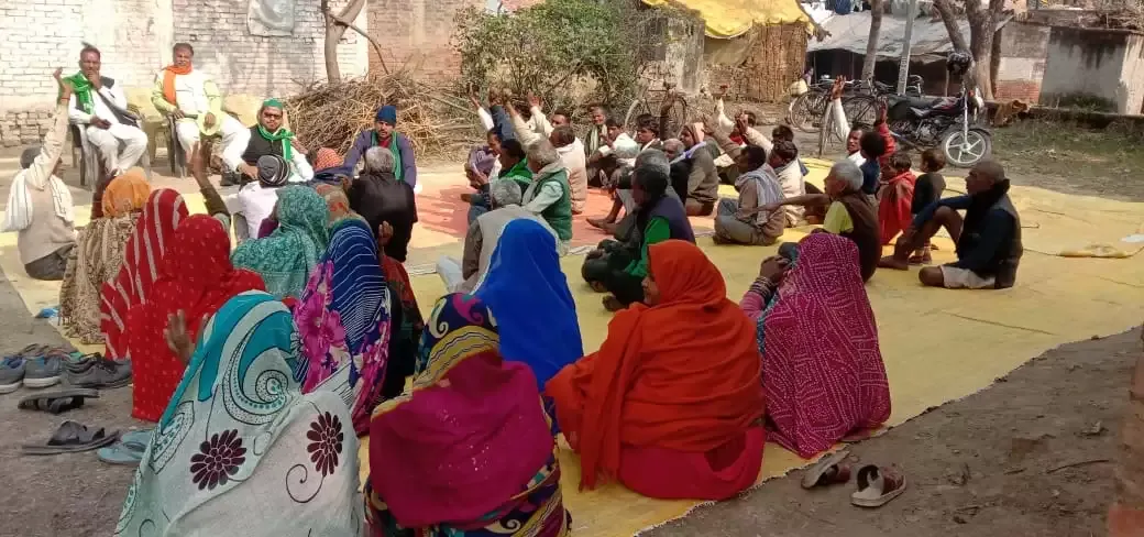 भारतीय किसान यूनियन की सदस्यता ग्रहण की और संगठन को मजबूत करने व संगठन की नीतियों पर चलने का लिया संकल्प