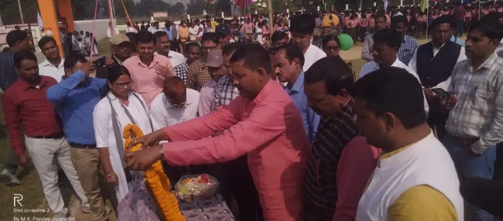 दो दिवसीय क्षेत्रीय बेसिक बाल क्रीड़ा प्रतियोगिता का आयोजन