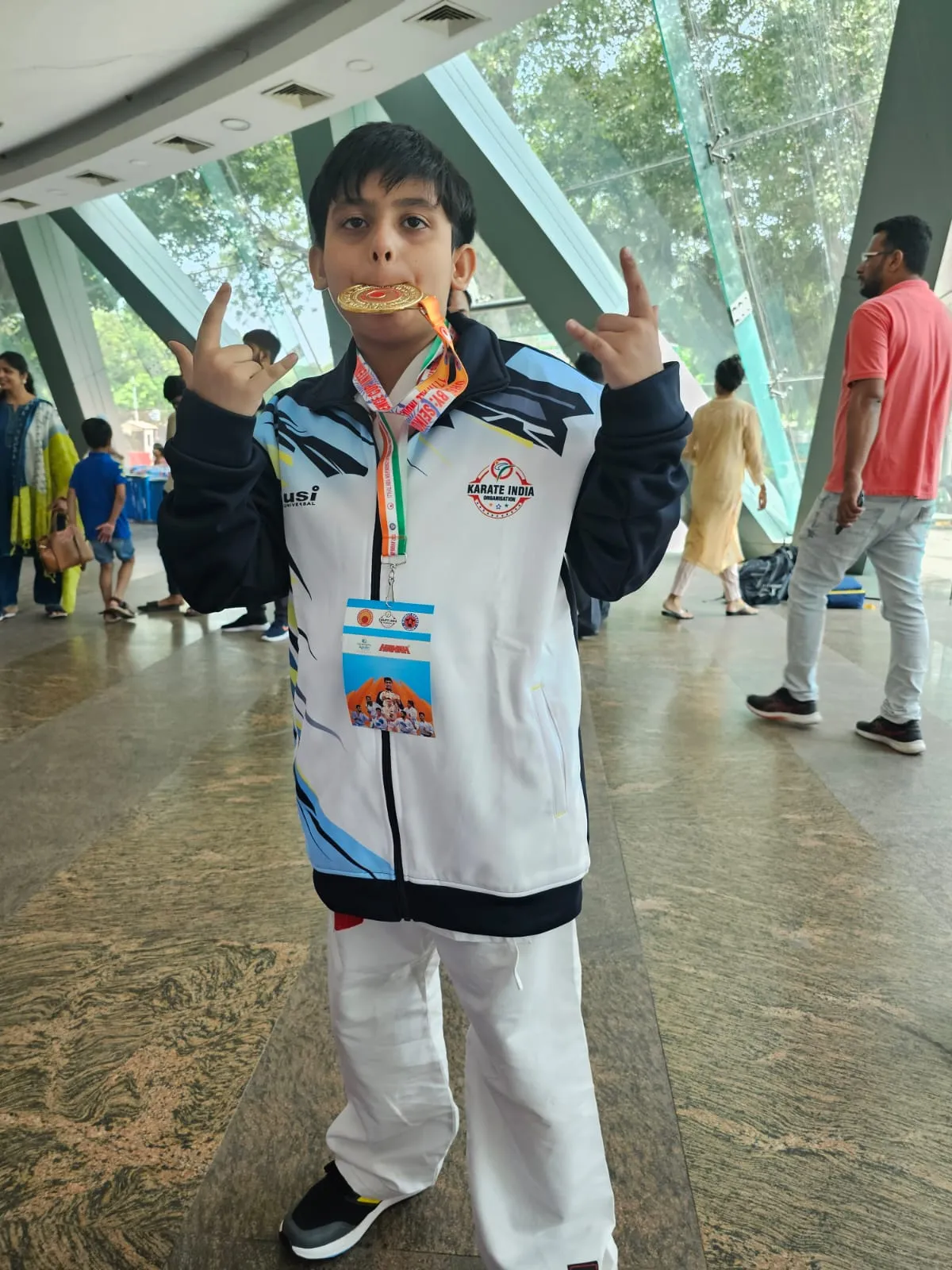 कराटे चैंपियन शिप में उत्तराखंड के रणविजय ने किया गोल्ड पर कब्ज़ा 