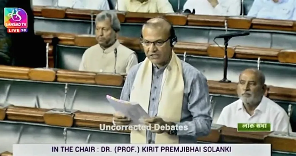 सांसद जयंत सिन्हा ने झारखण्ड में कुपोषण की समस्या पर सदन का ध्यान करवाया आकृष्ट