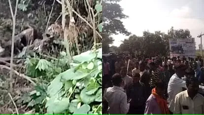 बाघ न पकड़े जाने से आक्रोशित ग्रामीणों ने लगाया जाम, अफसरों ने बदला वनमंत्री का रूट