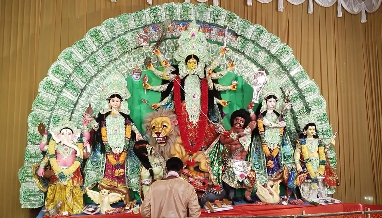 सिलापथार के दो पूजा मंडपों ने जिले में प्रथम व तृतीय पुरस्कार जीता