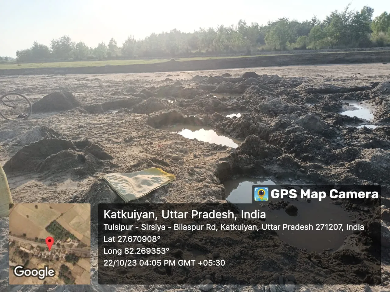 अवैध खनन को रोकने के दावे हुए फेल, तस्वीरे बता रही सच्चाई