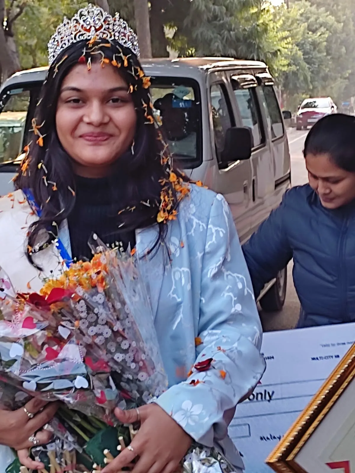 विराम खंड-5, ग़ोमतीनगर, लखनऊ  की स्निग्धा मालवीय, ने “केआईआईटी  नन्ही परी” का खिताब जीता