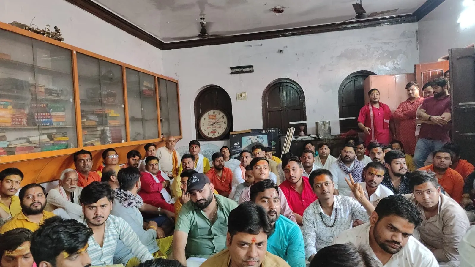 नवरात्र मेले को लेकर श्री विंध्य पंडा समाज का आम सभा का बैठक हुआ संपन्न