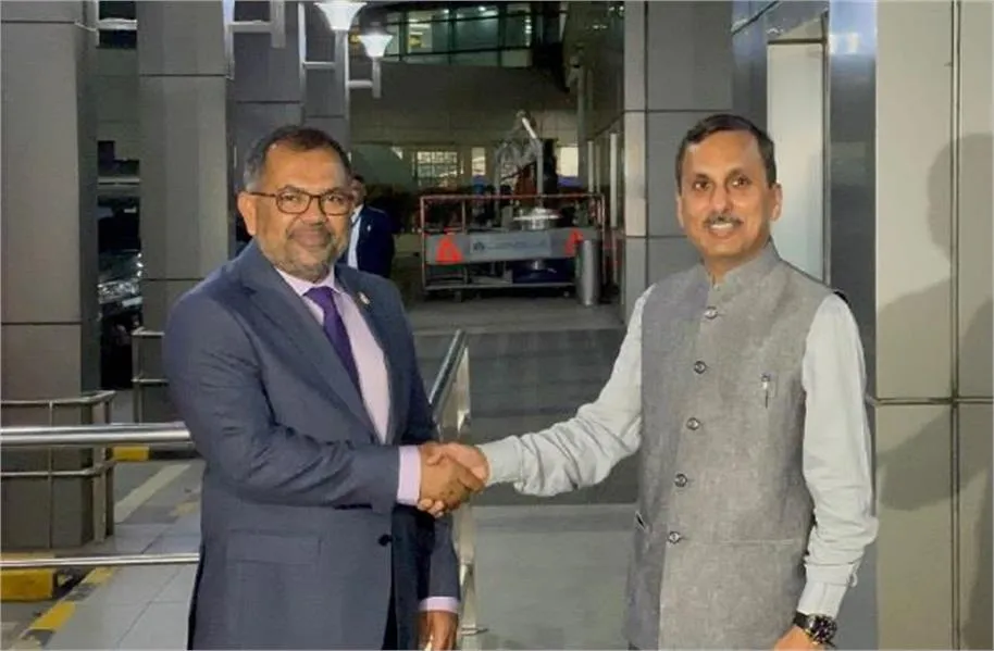 मालदीव के विदेश मंत्री मूसा जमीर पहुंचे भारत 