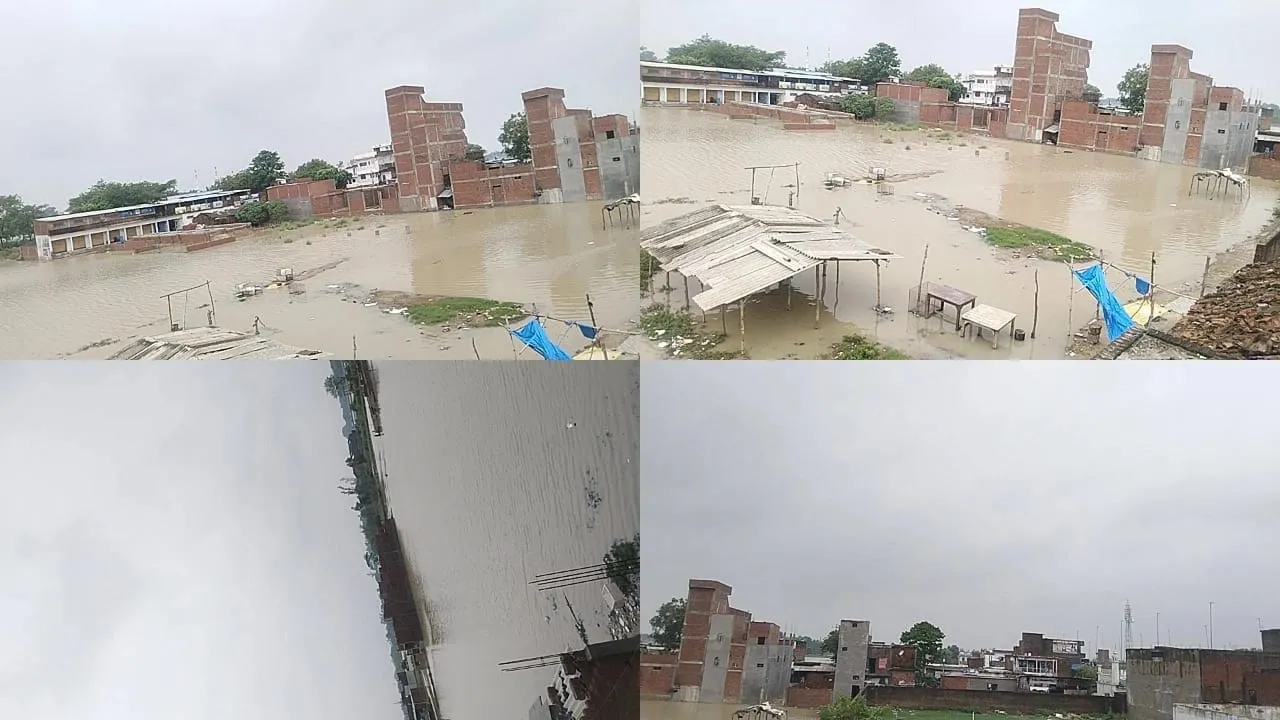 ग्रामीण बरसात के मौसम में कीचड़ नुमा रास्ते से घर आने जाने  को मजबूर 