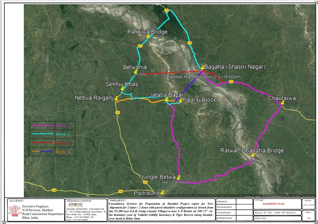 कुशीनगर : जन–जन की हैं मांग, जटहां–बगहा गंडक पर पुल मार्ग का हो निर्माण