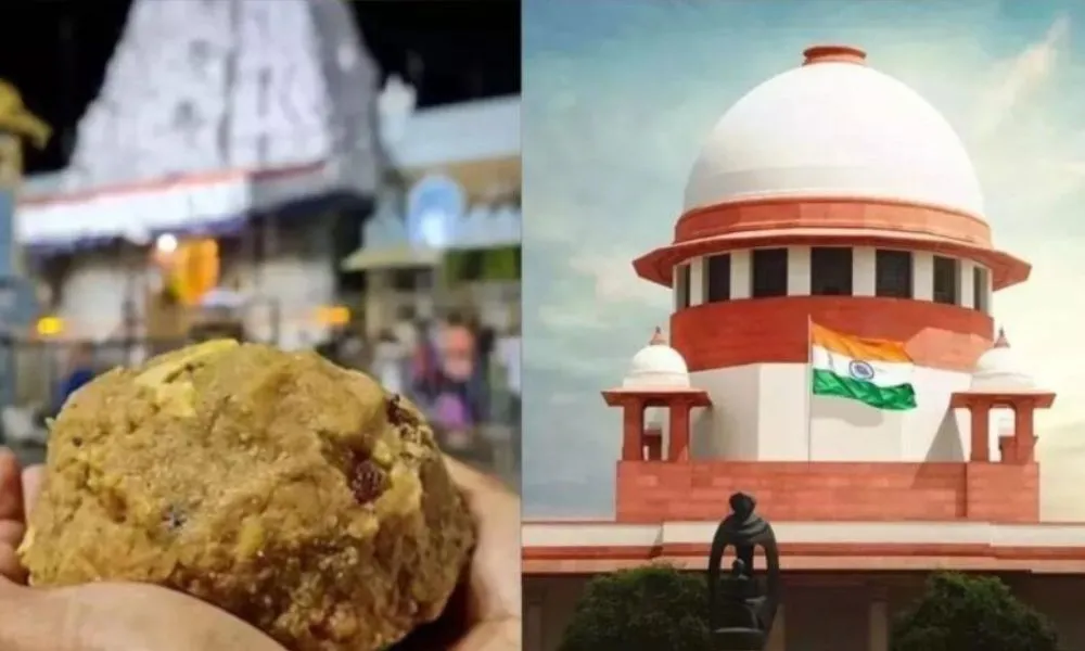 तिरुपति लड्डू विवाद की सीबीआई की निगरानी में एसआईटी जांच का आदेश,।