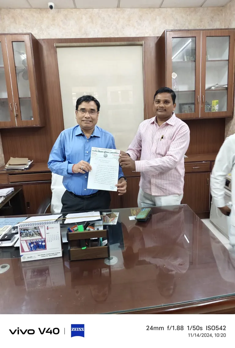 किसानों को खाद न मिलने से नाराज भारतीय किसान यूनियन अराजनैतिक गुट के जिलाध्यक्ष ने एसडीएम को दिया अल्टीमेटम 