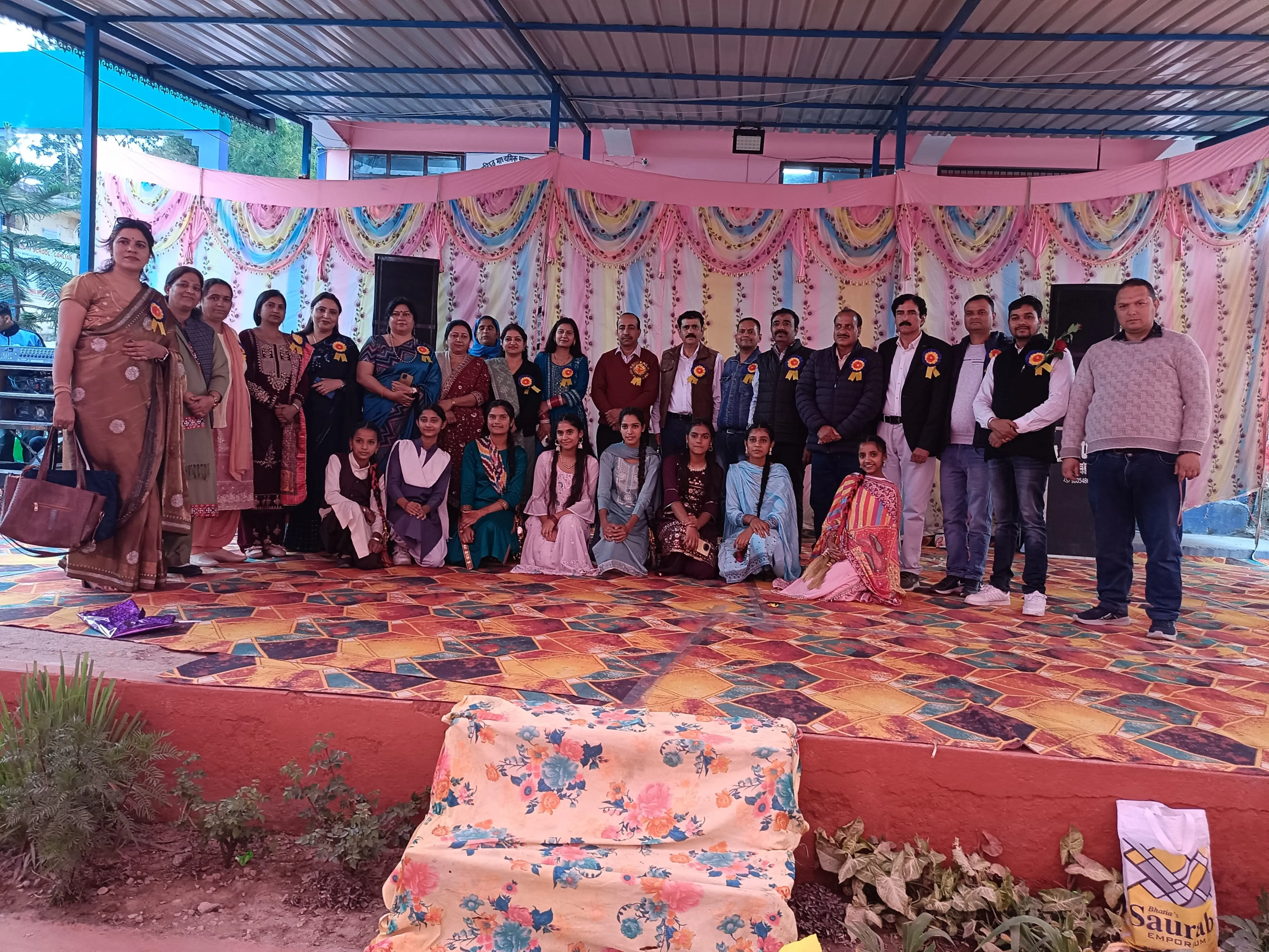 राजकीय उत्कृष्ट वरिष्ठ माध्यमिक पाठशाला गाहलियां  में धूमधाम से मनाया वार्षिकोत्सव 