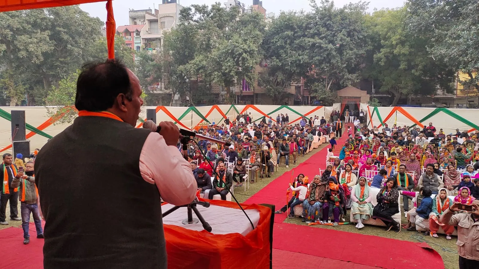 अंबेडकर नगर में खिलेगा कमल, दिल्ली में बनेगी भाजपा सरकार: जगदीश नायर 