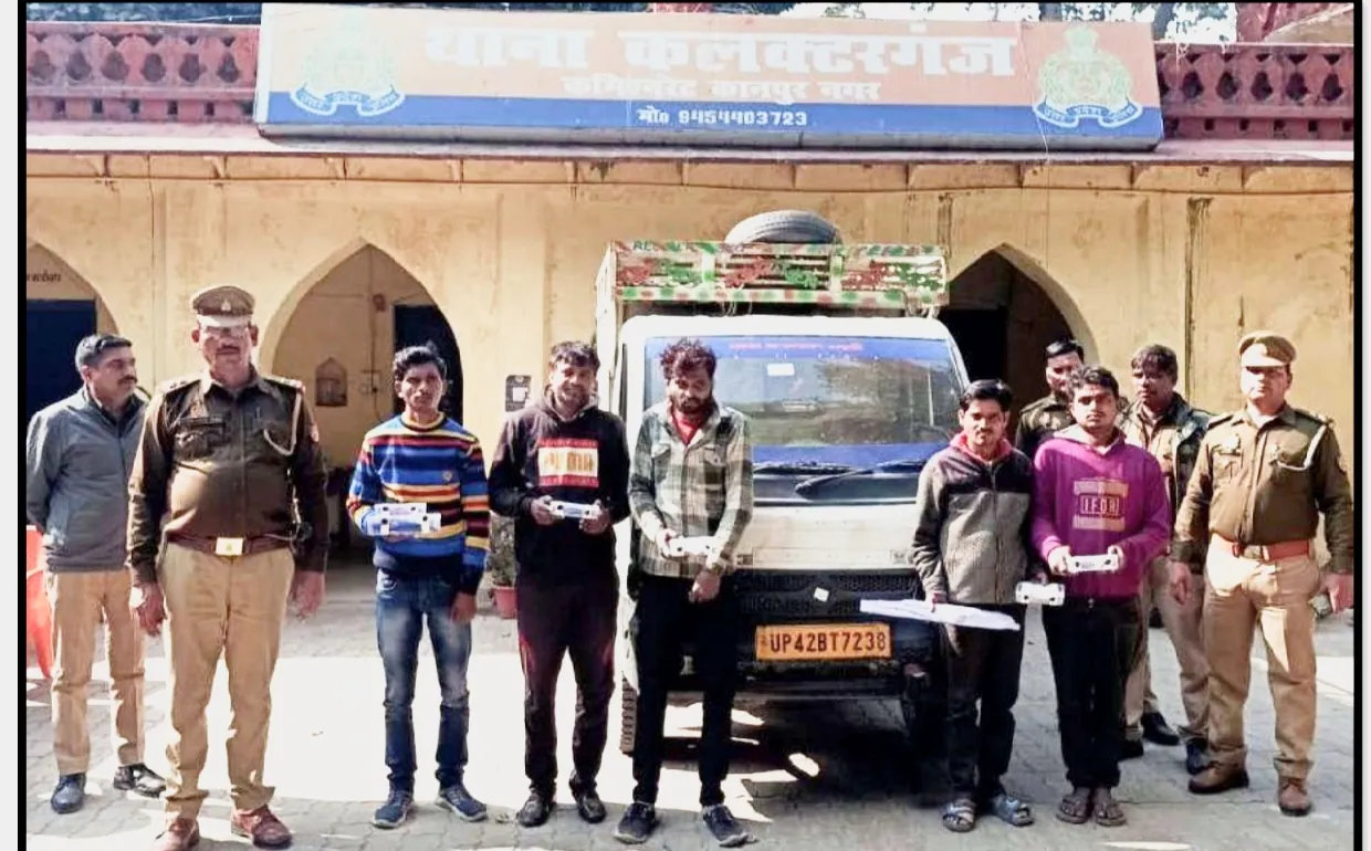 कलक्टरगंज में दुकानों का ताला तोड़ने वालों को पुलिस ने पकड़ा 