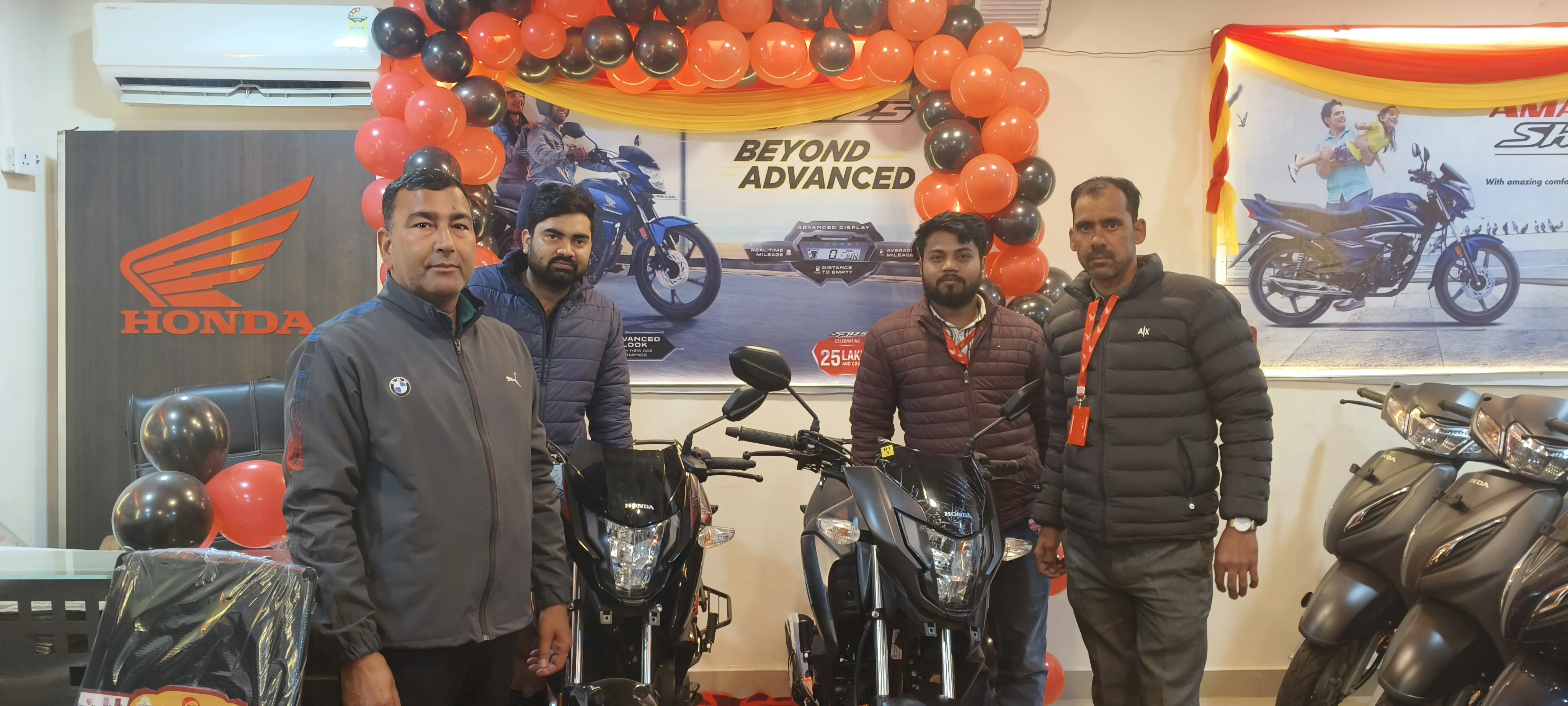 बिल्कुल नए अवतार में लॉन्च हुई होंडा SP 125, अतुल होन्डा ख़जनी भव्य लांचिंग