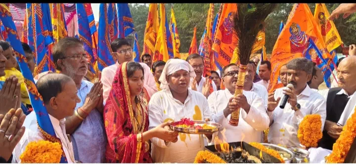 खाटू श्याम निशान यात्रा में उमड़ा भक्ति का सैलाब