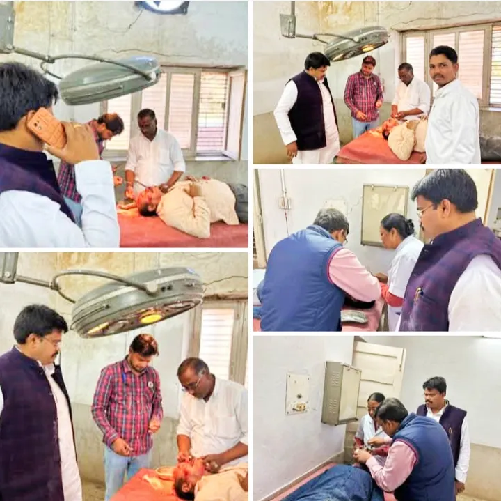 मानवता की मिसाल बने श्री आनंद पटेल 'दयालु', सड़क दुर्घटना में घायलों की बचाई जान