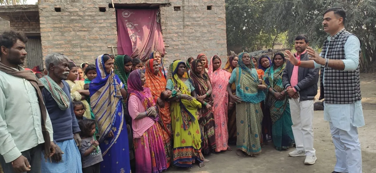 कुशीनगर : मुसहरों को पट्टा अभिलंब दिया जाए नहीं तो करेंगे बृहदआंदोलन - पप्पू पांडेय 