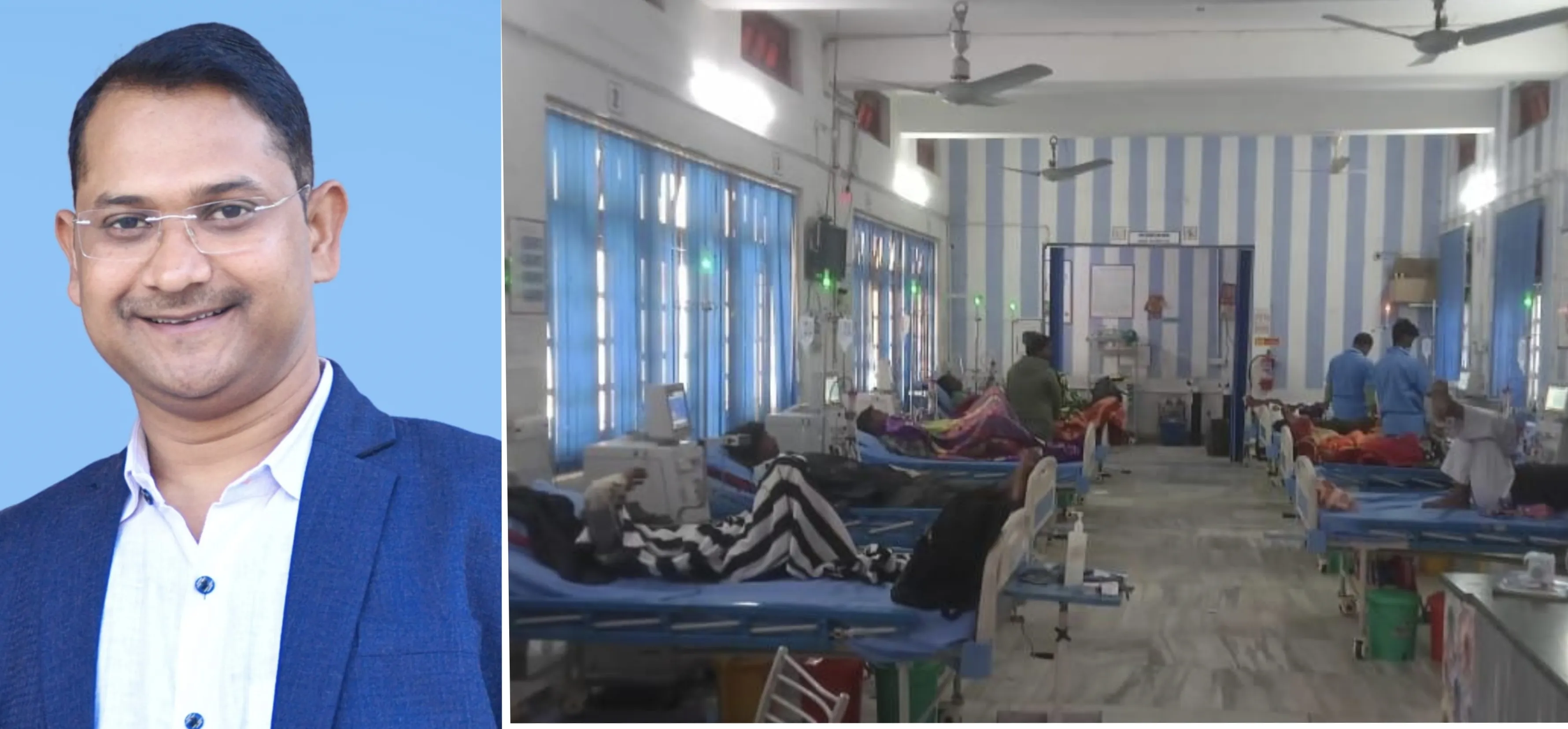 बिना डॉक्टर के संचालित हो रहा है हजारीबाग के मेडिकल कॉलेज परिसर में डीसीडीसी का डायलीसिस यूनिट