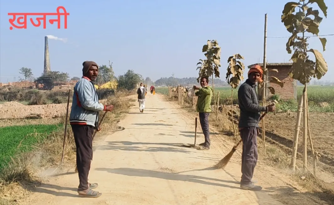  गोरखपुर: नैपुरा लिंक मार्ग पर धूल का कहर, भट्ठा संचालकों की उड़ी नींद !