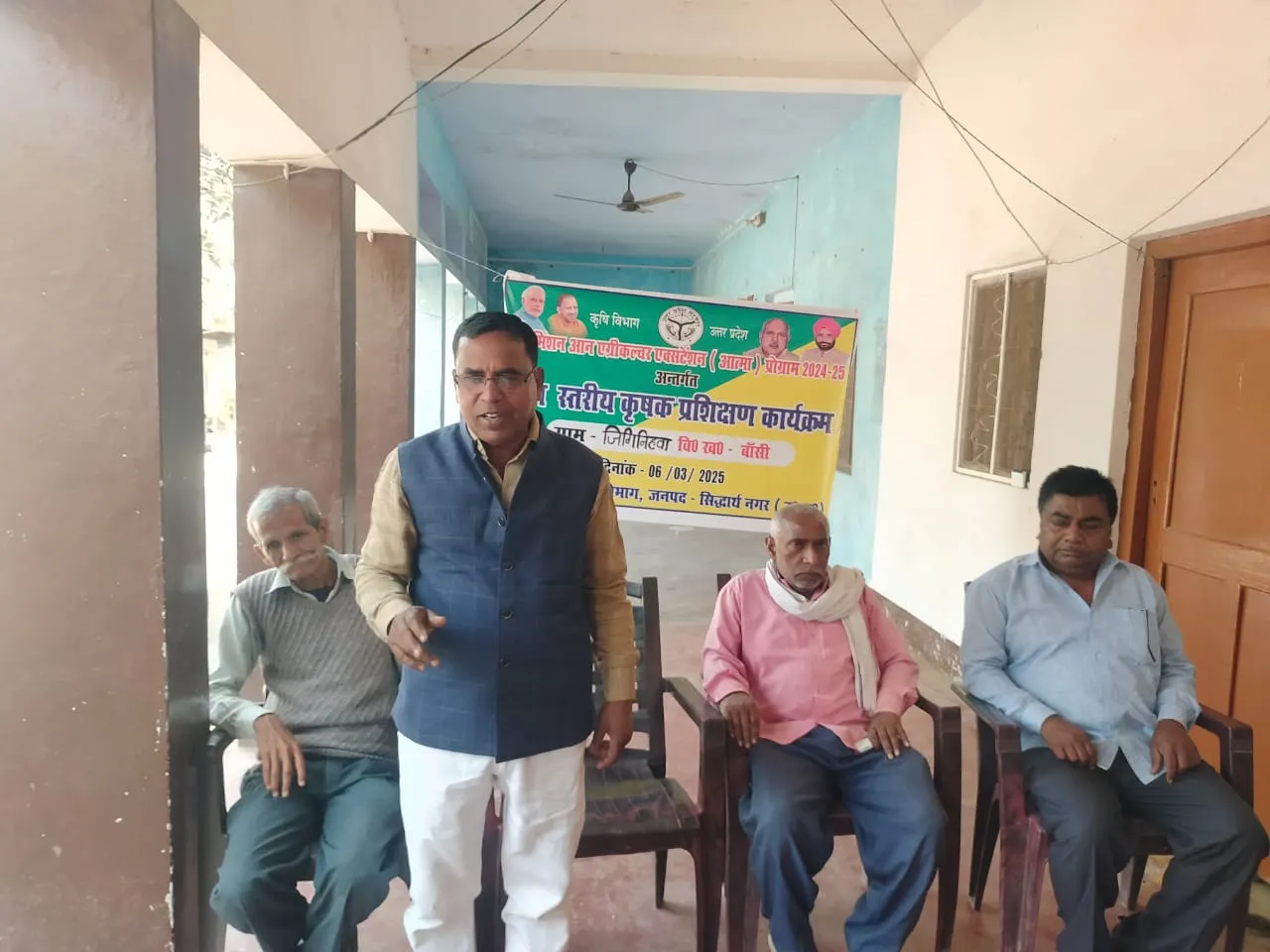 जैविक खेती से मिट्टी में उर्वरा शक्ति बनी रहती हैं: राजाराम