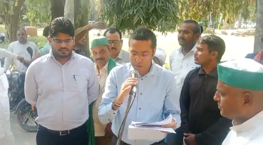 भारतीय किसान यूनियन ने एडीएम को सौंपा ज्ञापन