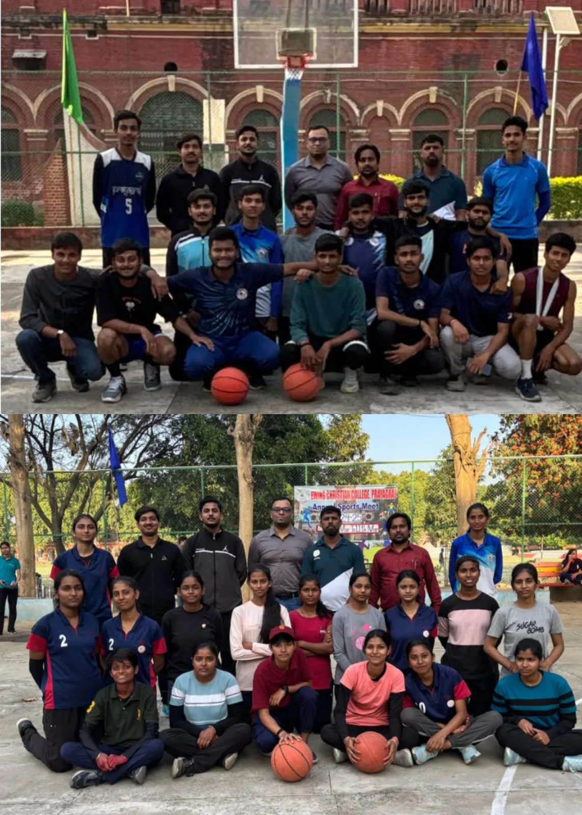 इविंग क्रिश्चियन के वार्षिक खेलकूद प्रतियोगिता में  खो खो एवं बास्केटबाल प्रतियोगिता का समापन।