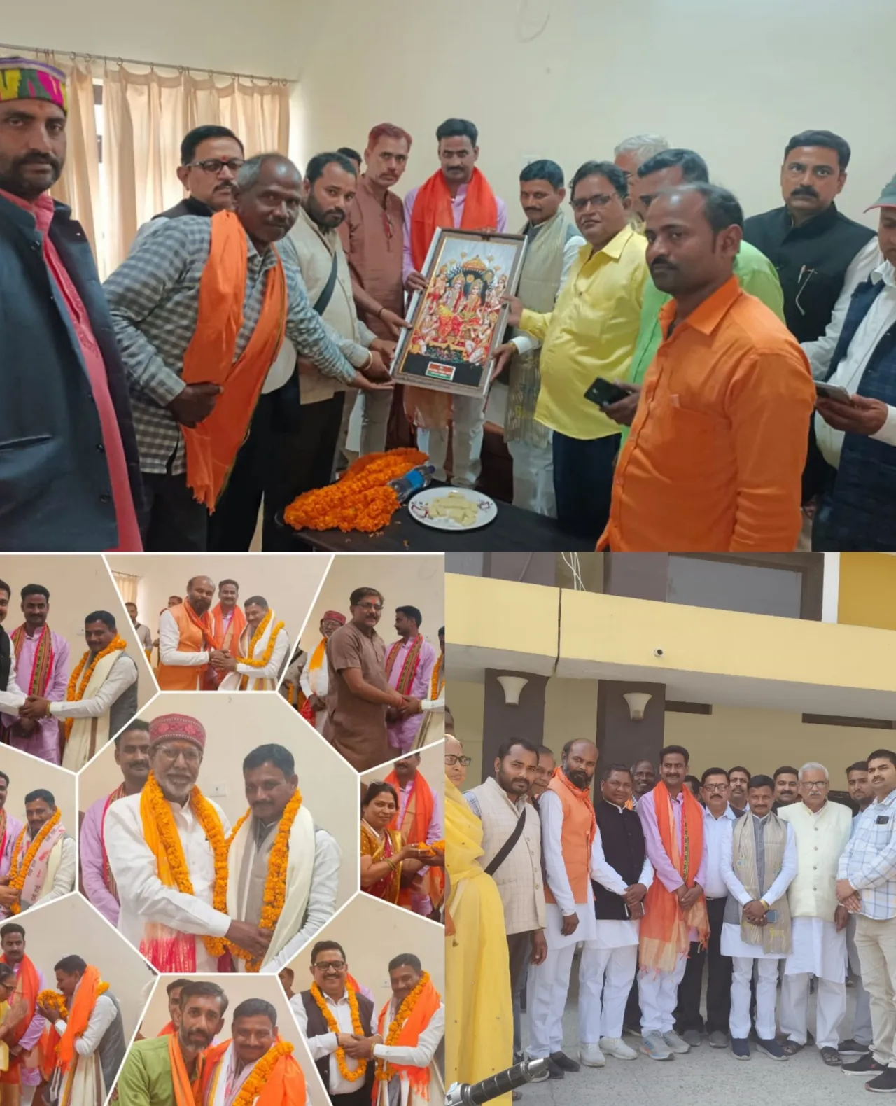 एसीसी/एसटी आयोग  के उपाध्यक्ष का  भाजपाईयों ने किया जोरदार स्वागत।