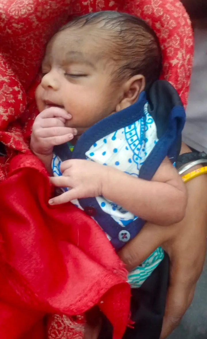 ओबरा में लावारिश हालात में मिला नवजात शिशु