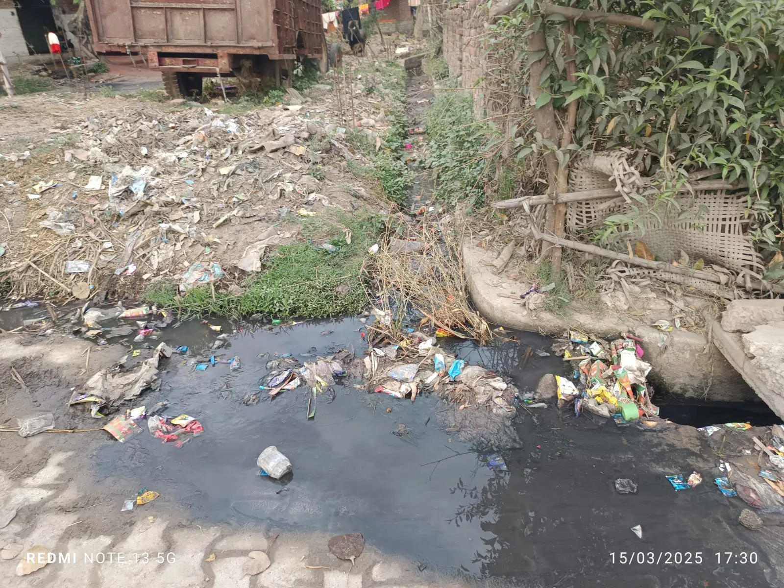 चौढेरा ग्राम पंचायत में गंदगी का अंबार होली पर्व पर भी नहीं हो सकी सफाई 