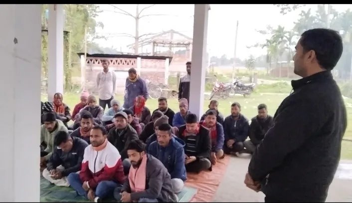 शिवनगर शिव मन्दिर में  आम सभा सम्पन्न । नाथ योगी छात्र संघ के शिवनगर आंचलिक समिति गठन।