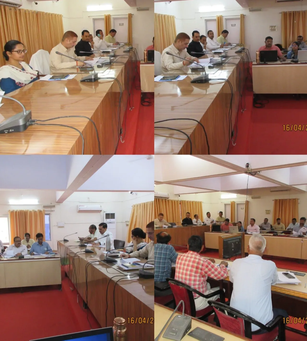 सी0एम0 डैशबोर्ड के माध्यम से जिलाधिकारी ने किया विकास कार्यों की समीक्षा