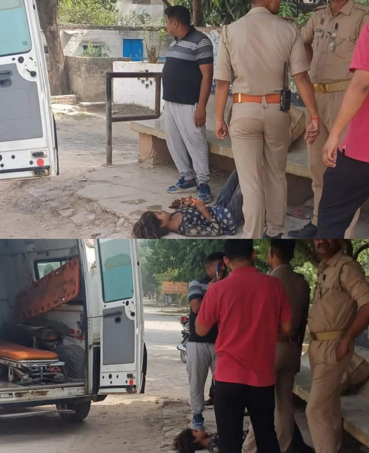 ओबरा में संदिग्ध परिस्थितियों में बेहोश मिली अज्ञात युवती, अस्पताल में भर्ती, जांच जारी