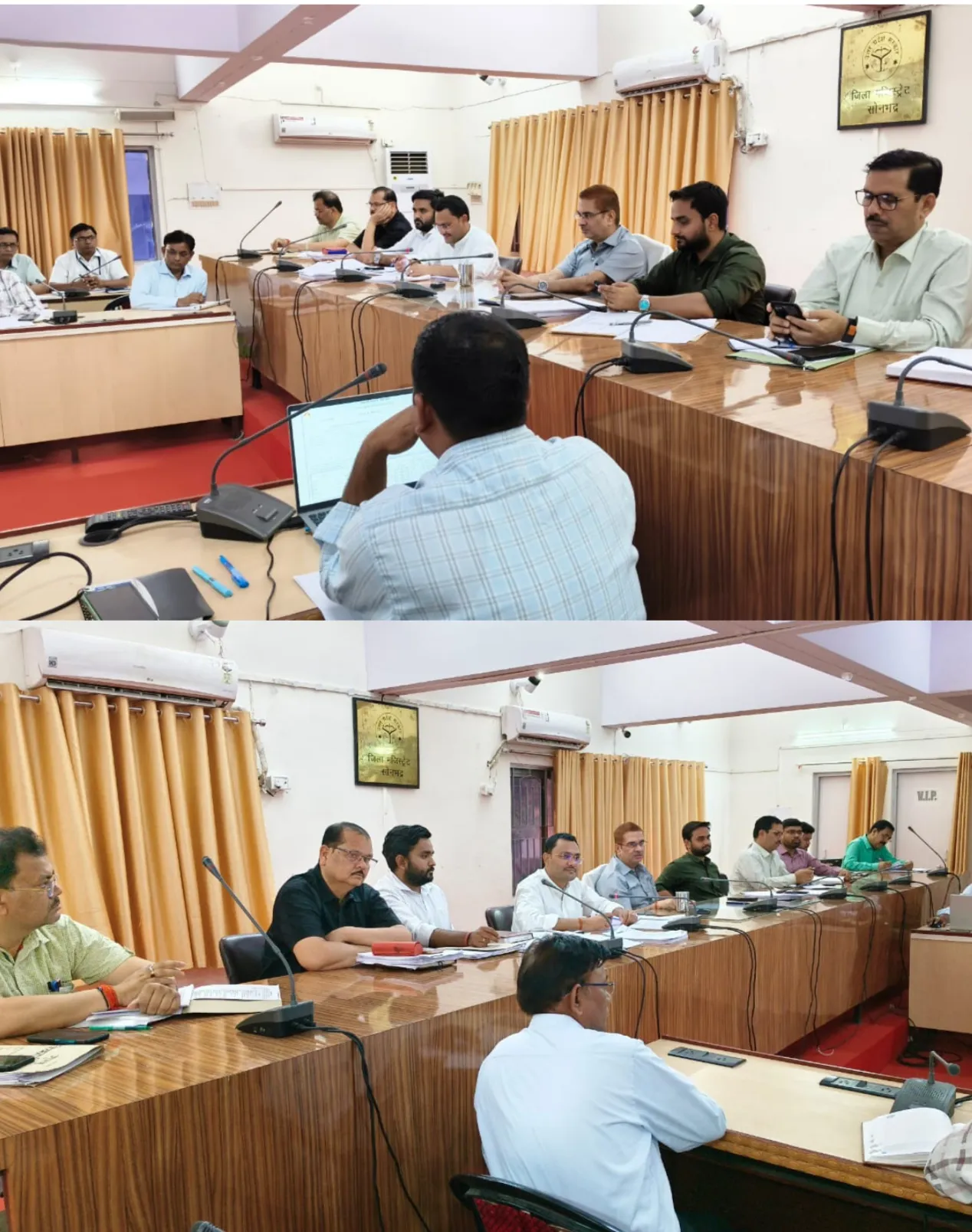 जिलाधिकारी ने  किया कर-करेत्तर की मासिक समीक्षा बैठक,  दिये राजस्व वसूली में तेजी लाने के निर्देश