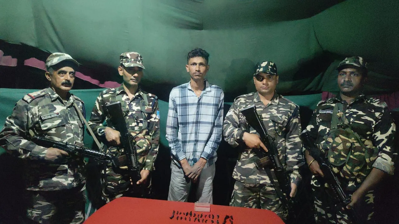 एसएसबी को बड़ी सफलता, शैलेशपुर सीमा चौकी ने ब्राउन शुगर के साथ एक तस्कर को किया गिरफ्तार