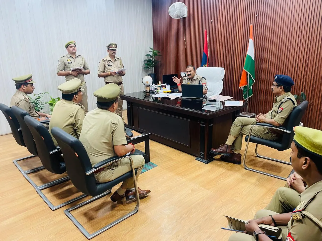 चोरी की घटनाओं के अनावरण के लिए समीक्षा बैठक