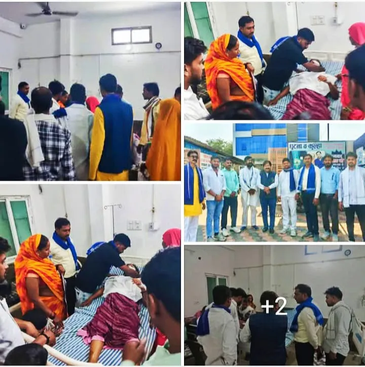 बसपा कार्यकर्ताओं ने सेक्टर सचिव की पत्नी का जाना हाल, एकजुटता का संदेश