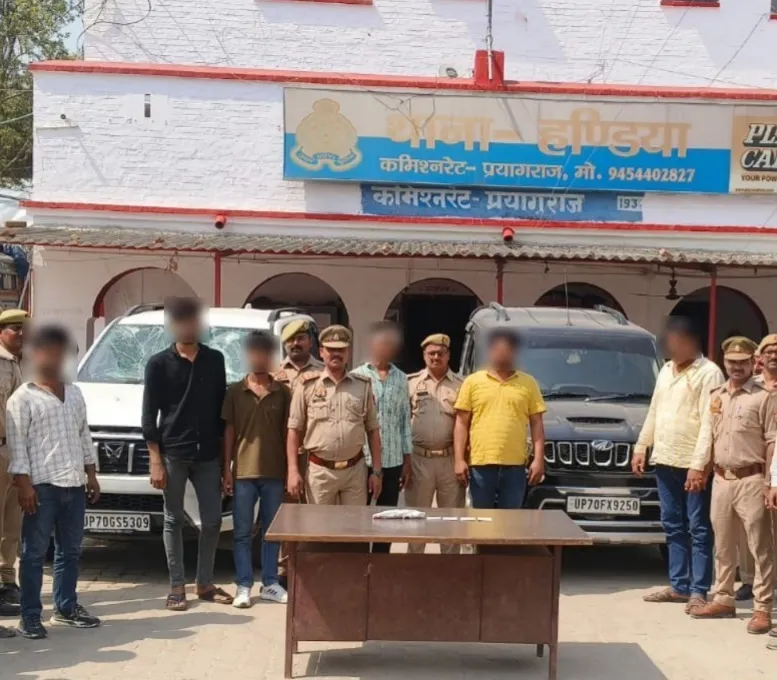 हंडिया में हुई मारपीट के प्रकरण में 07 अभियुक्त गिरफ्तार तथा 03 बाल अपचारी पुलिस अभिरक्षा में।