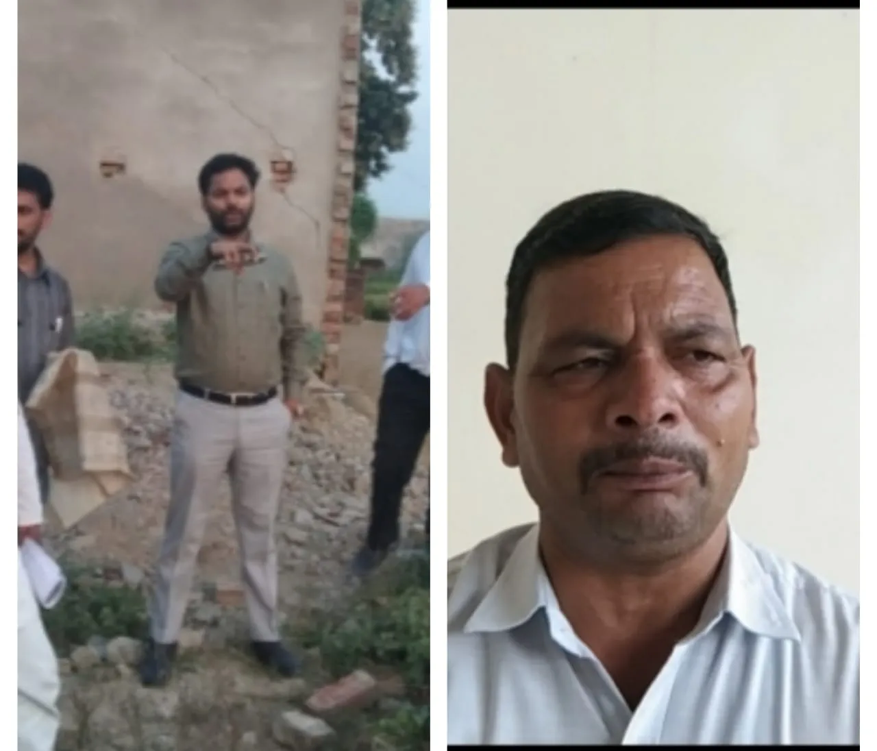 भू-माफियों के द्वारा बेस कीमती सरकारी जमीन पर जबरन कब्जा करके  करते है नया निर्माण।