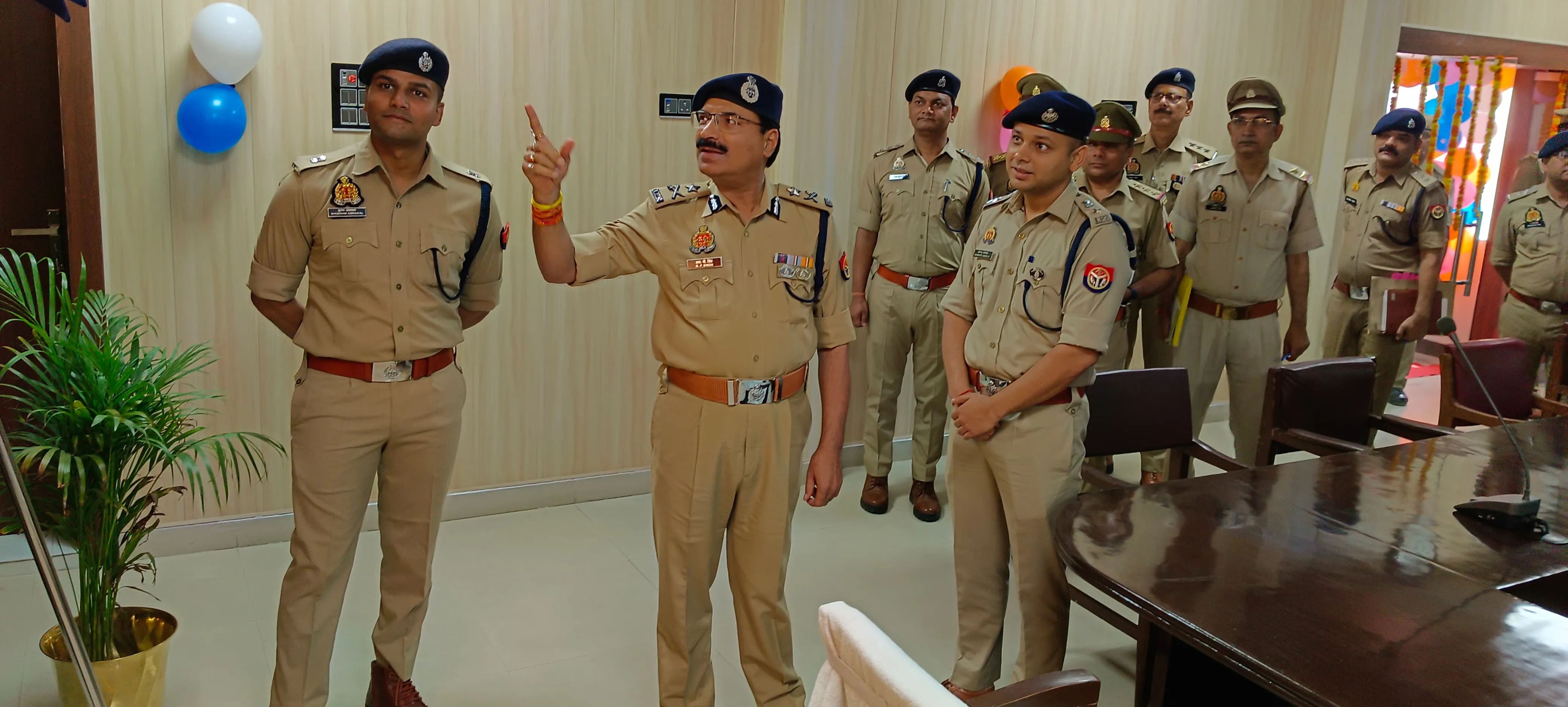 पुलिस महानिरीक्षक विंध्याचल परिक्षेत्र, मीरजापुर द्वारा पुलिस लाईन ज्ञानपुर का किया गया वार्षिक निरीक्षण