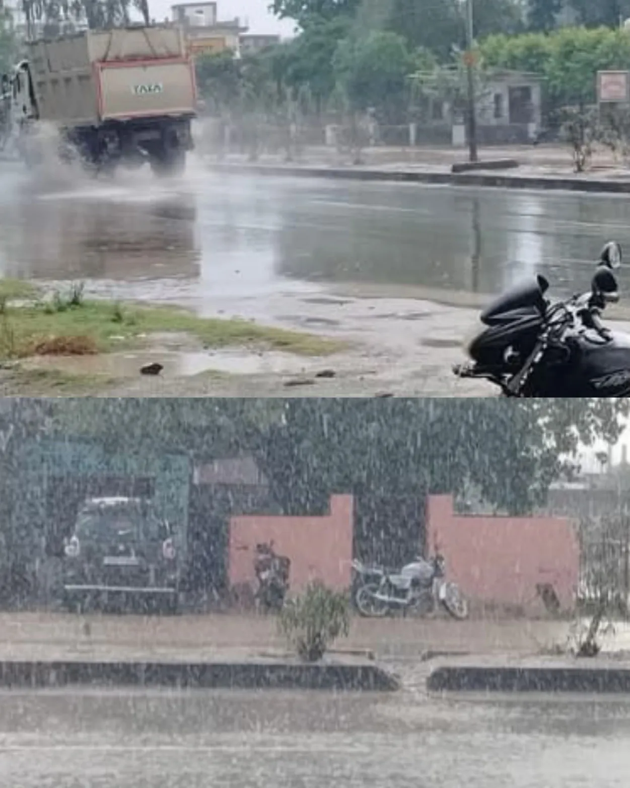 सोनभद्र तपती गर्मी और चिलचिलाती धूप के बीच सोनभद्र में हुई बारिश, आम जनता को मिली राहत