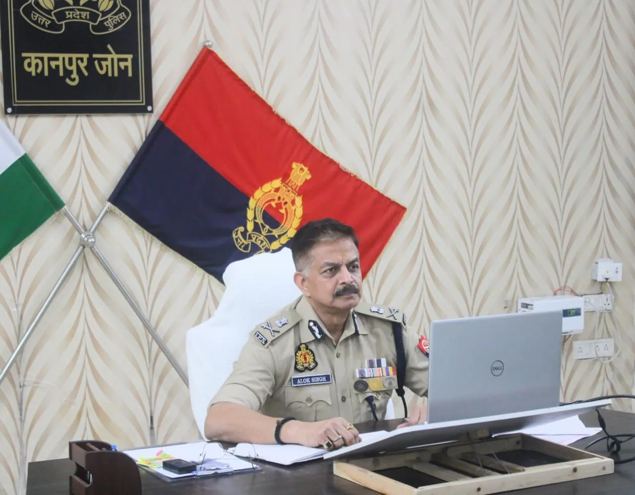 प्रमुख सचिव व डीजीपी ने वीसी के माध्यम से की गोष्ठी
