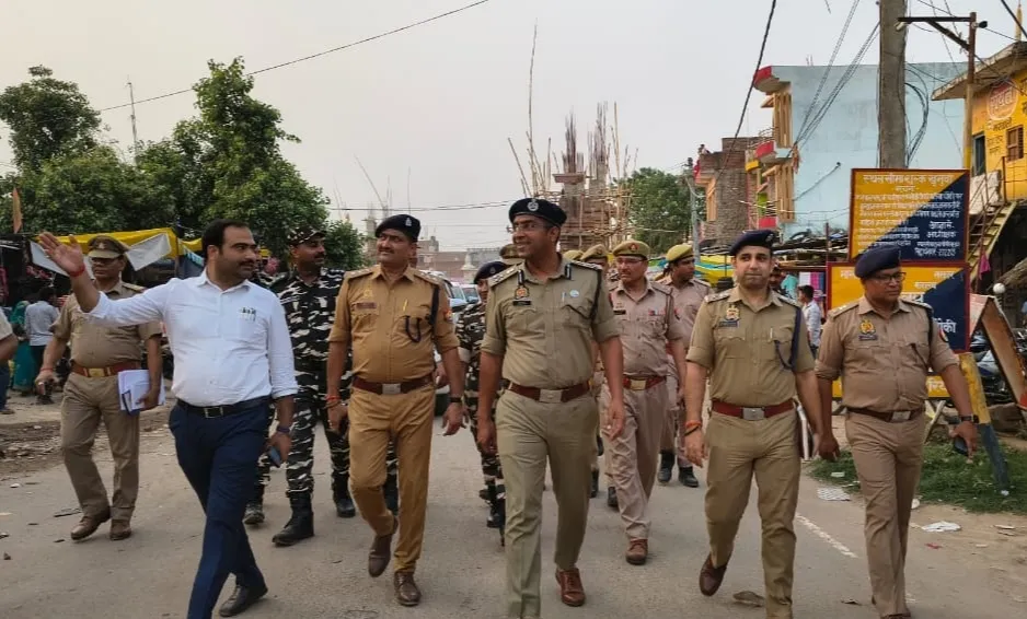 डीआईजी ने सरहद पर पहुंच कर सुरक्षा व्यवस्था का लिया जायजा