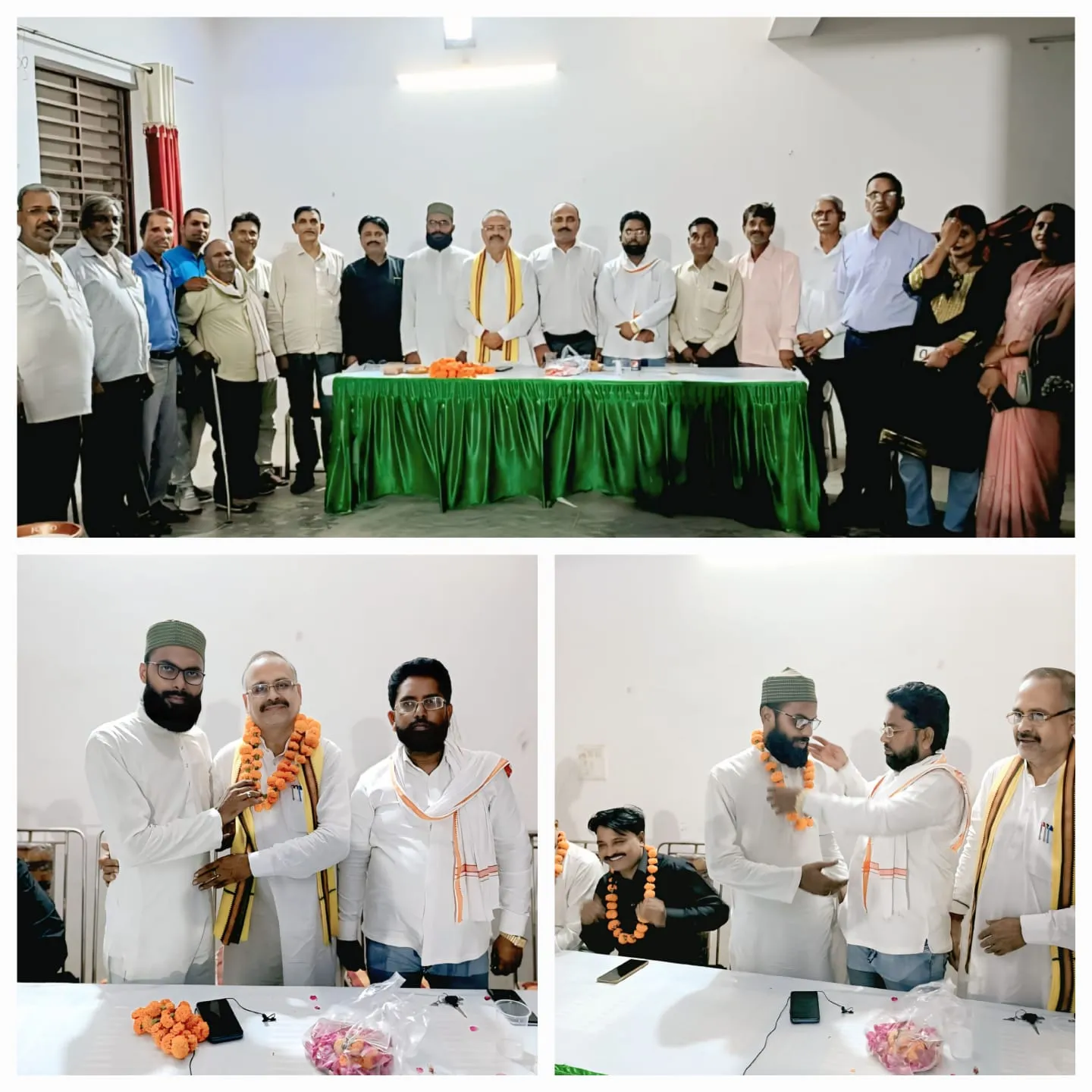 अवध वृन्दावन डेवलपमेंट एसोशिएसन ने सन्दोहन पैलेस में  संगठन के पदाधिकारियो के लिए धन्यवाद बैठक का आयोजन किया गया ।