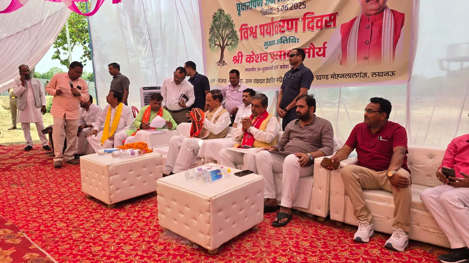  डिप्टी सीएम केशव प्रसाद मौर्य ने शहरों की तर्ज कर गांवों को स्मार्ट गांव बनाने पर दिया जोर ।