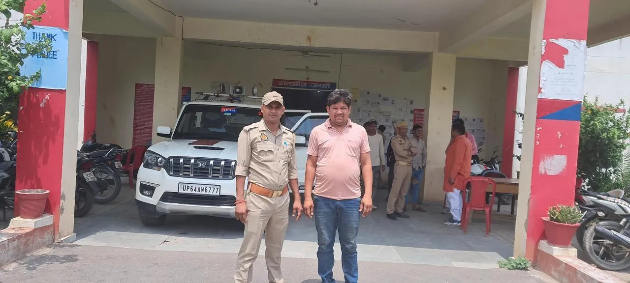 ओबरा पुलिस ने फरार वारंटी जितेंद्र खरवार को किया गिरफ्तार