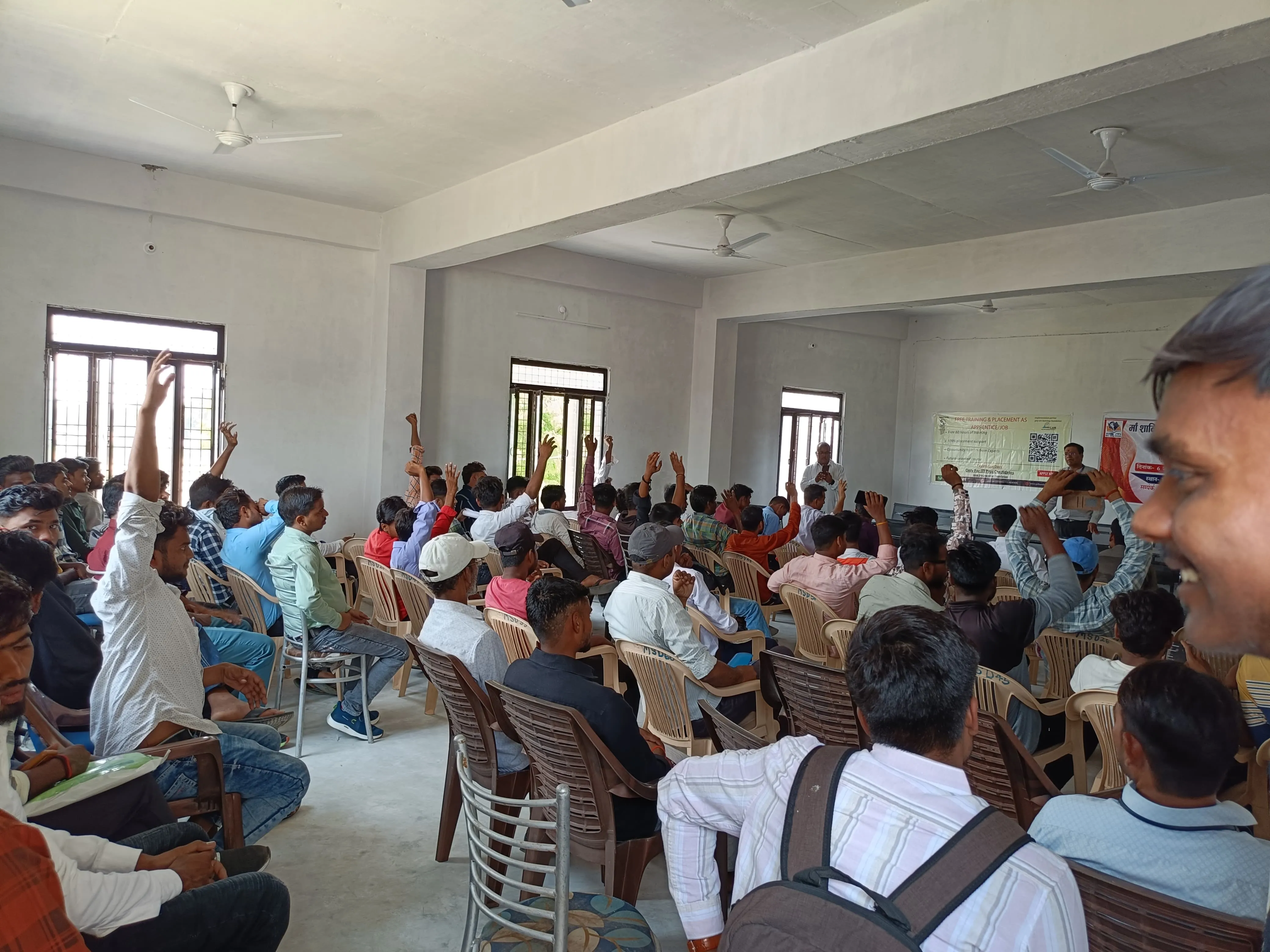 रोजगार मेले में 108 युवक एवं युवतिओं ने लिया प्रतिभाग, 67 प्रतिभागियों का हुआ चयन