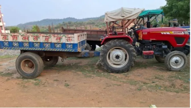 जुगैल पुलिस की बड़ी कार्रवाई अवैध खनन में लिप्त अभियुक्त का ट्रैक्टर-ट्रॉली जब्त, खनन माफिया में हड़कंप