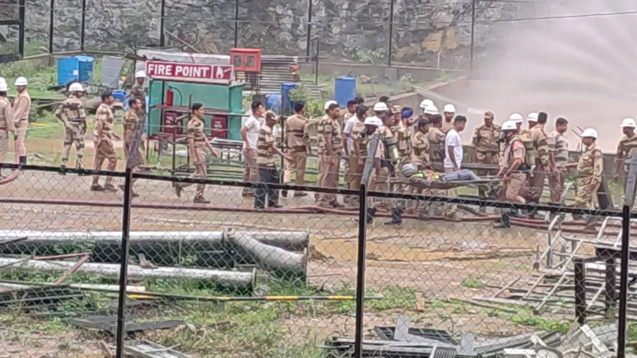 ओबरा सी परियोजना में सी आईएसएफ ने किया मॉक ड्रिल आपातकालीन सुरक्षा का प्रदर्शन