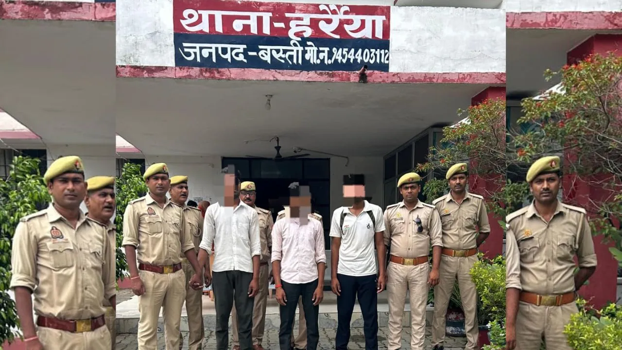 पिता पुत्र पर धारदार हथियार से हमला करने वाले तीन वांछित चढ़े पुलिस के हत्थे 
